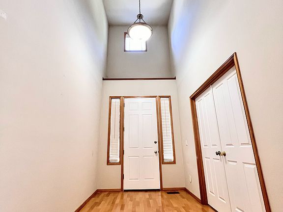 High ceiling entrance