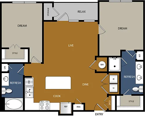 Floor plan B1