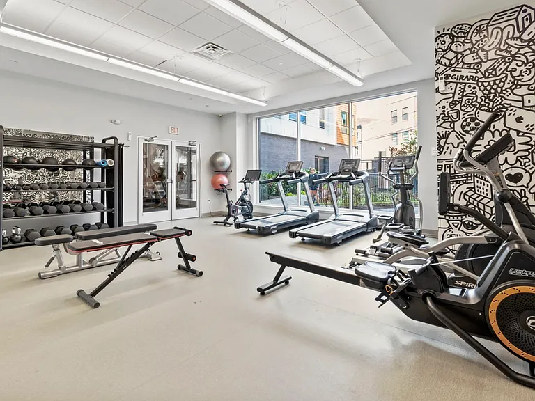 Fully equipped fitness room