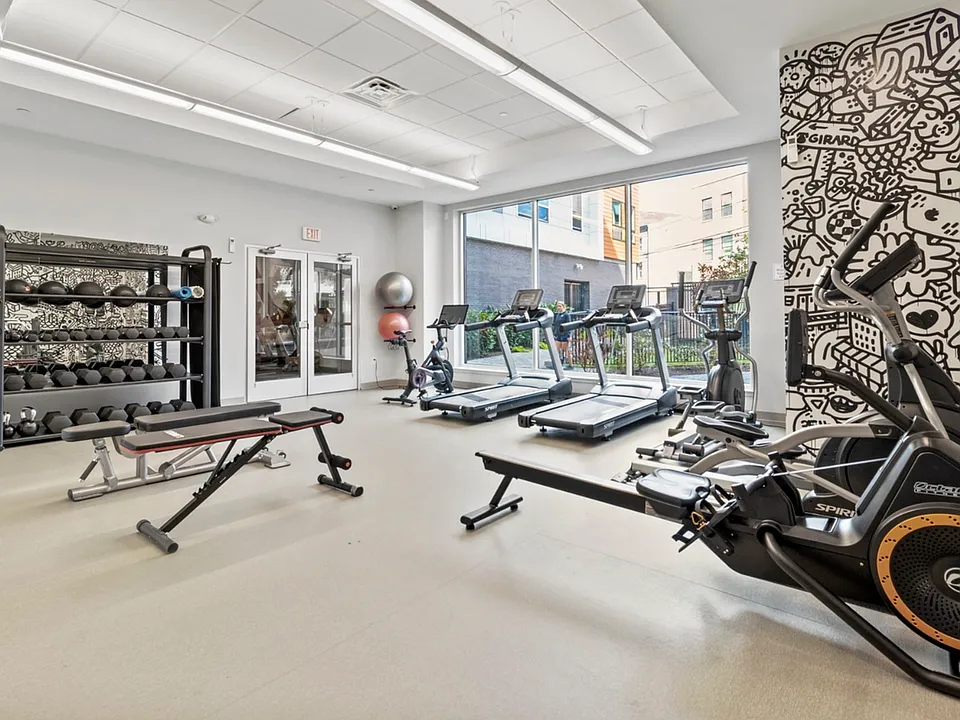 Fully equipped fitness room
