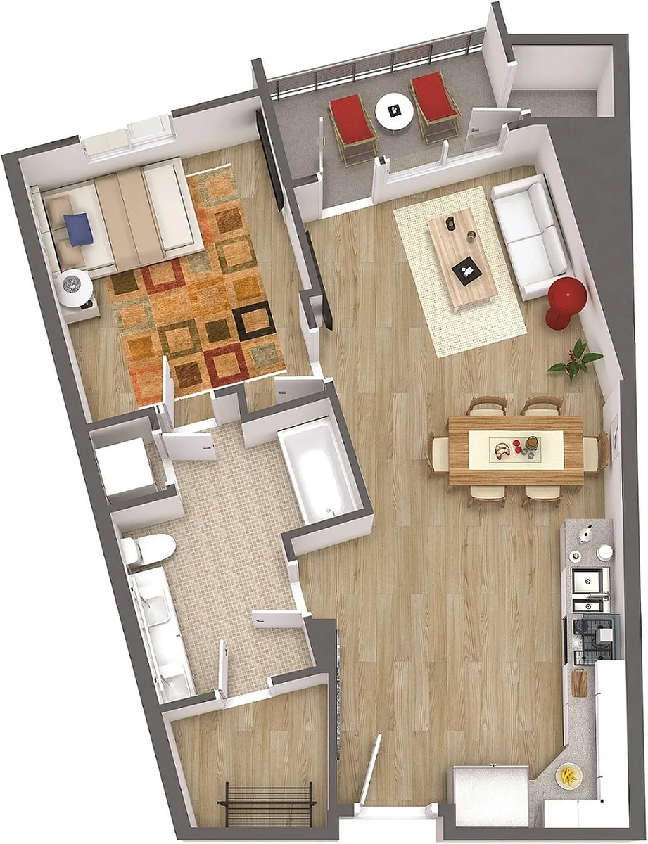 Floor plan A1