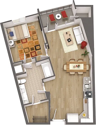 Floor plan A1