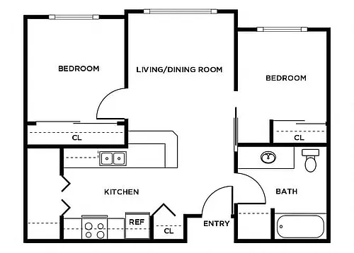 Floor plan B2
