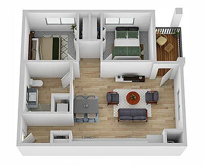 Floor plan The Ashland