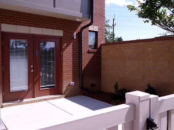 Fenced In Back Patio