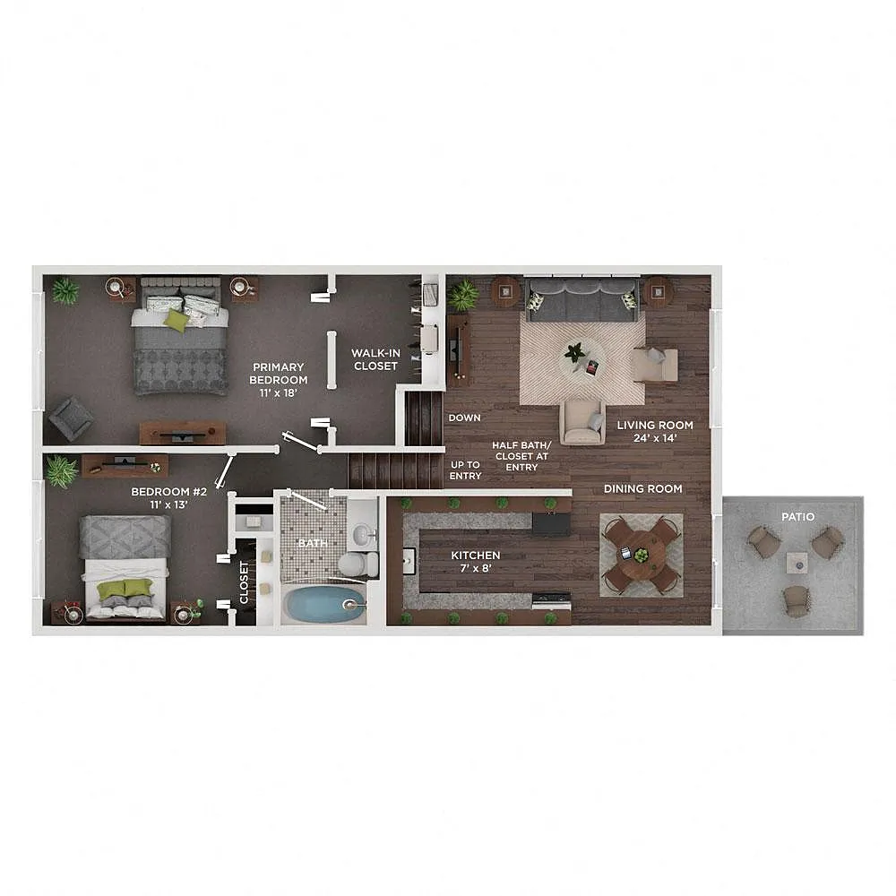 Floor plan B1