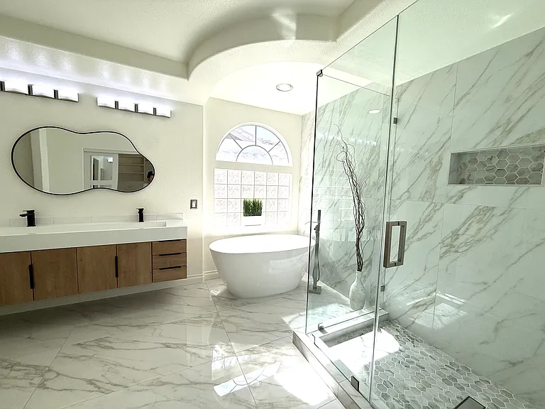 master bathroom