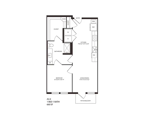 Floor plan A24