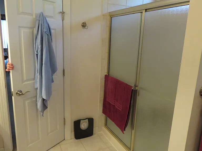 Master shower