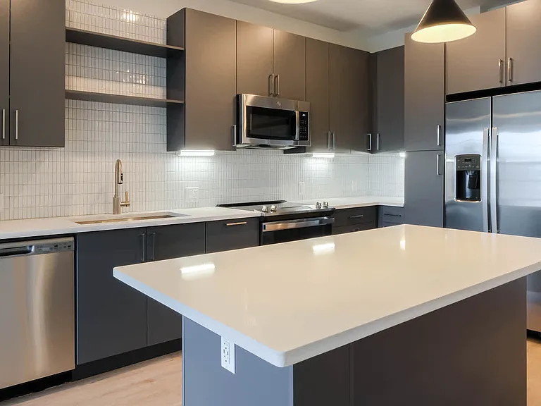 Kitchen with Stainless Steel Appliances
