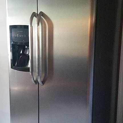 SS Fridge and microwave