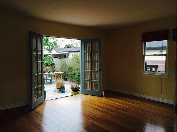 living room into patio area