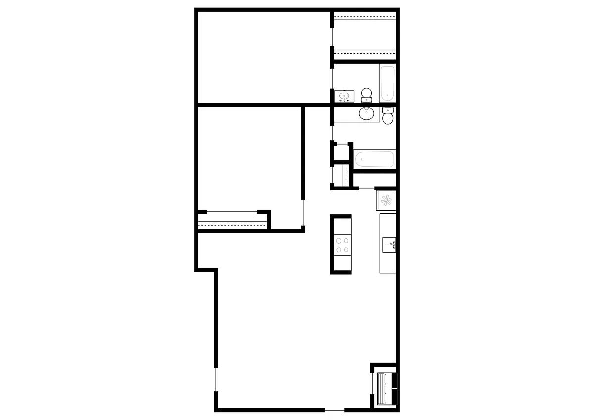 Floor plan B3R North