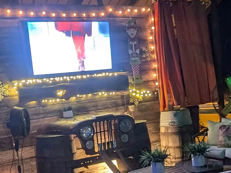 Outdoor space near pool