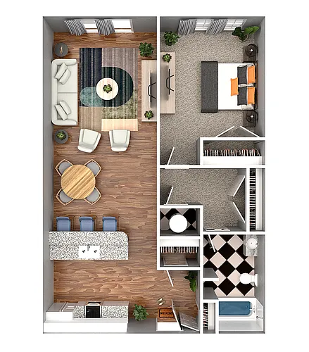 Floor plan Brookside