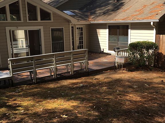 Deck off Sunroom