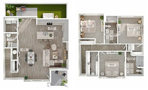 Floor plan Crismon