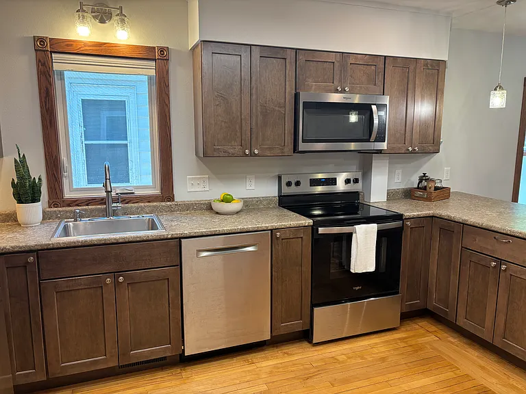 All new appliances, cabinets, and countertop