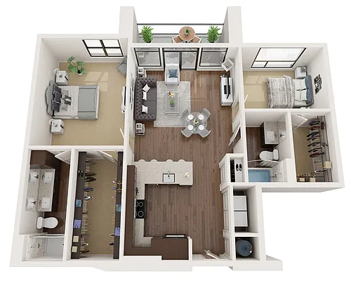 Floor plan B1