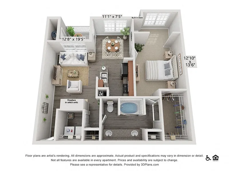 Floor plan Crestone