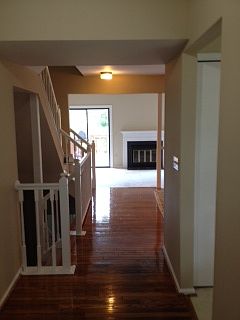 Hallway from front door