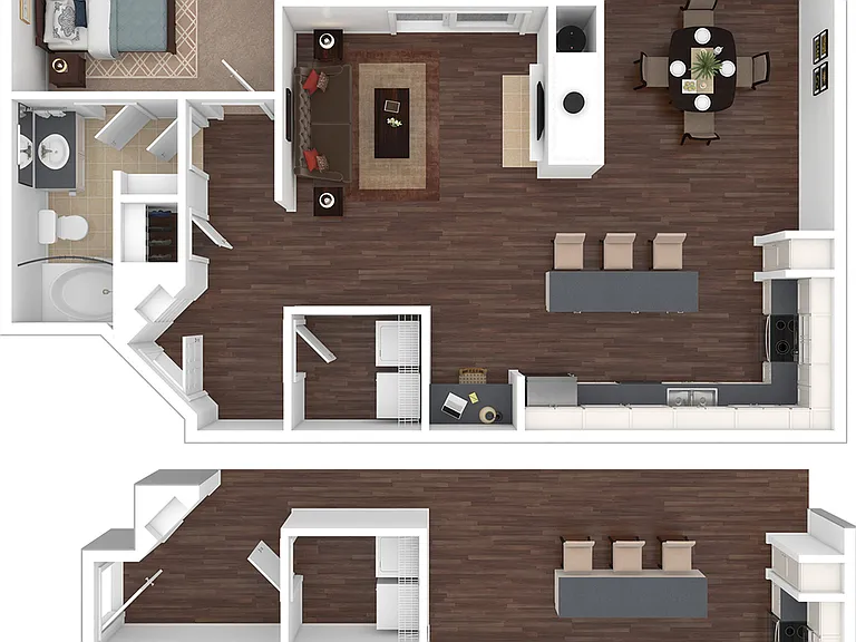 A5R Floorplan | One Bedroom A5R Floorplan | One Bedroom