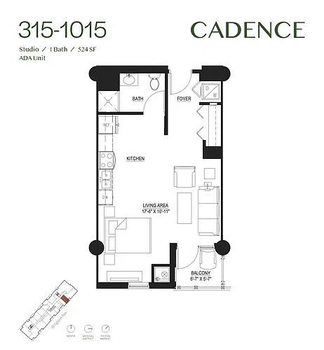 Floor plan 315-1015