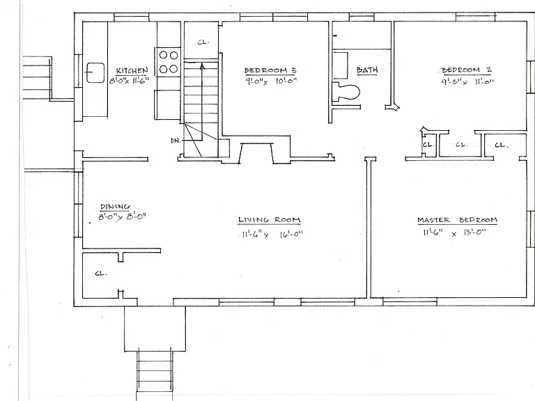 First floor plan