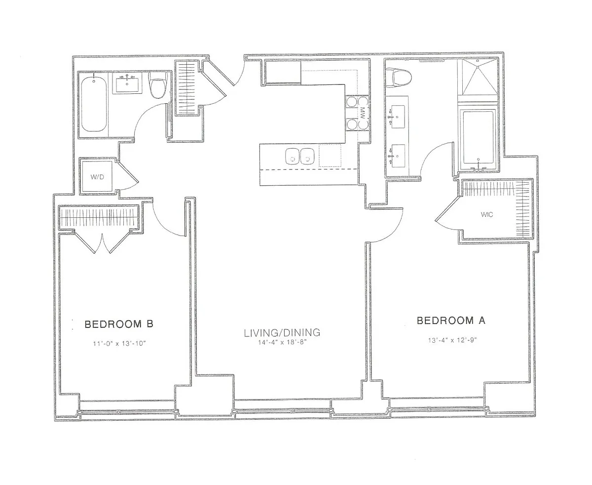 Floor plan B01