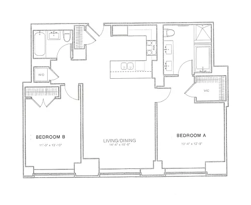 Floor plan B01