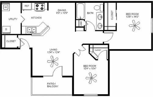 Floor plan B2