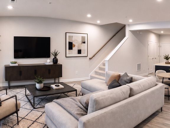 Living room (virtually staged)