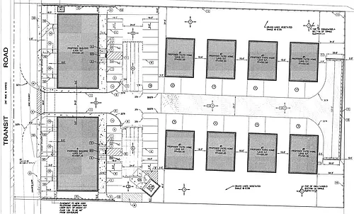 Floor plan Transit Station Patio Homes