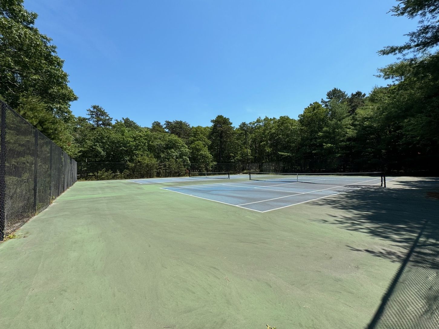 tennis courts