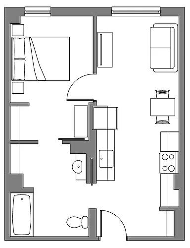 Floor plan 803