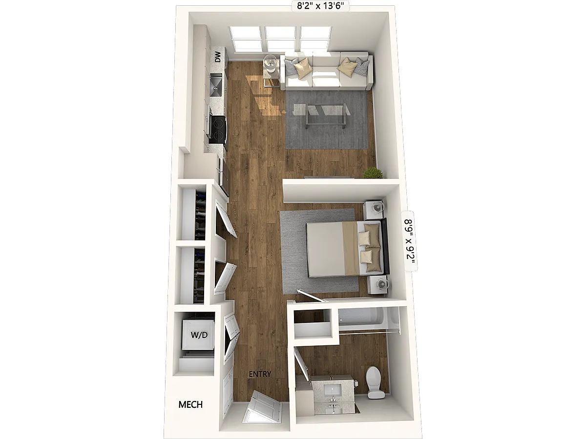 Floor plan S2-580sf-FinishIV