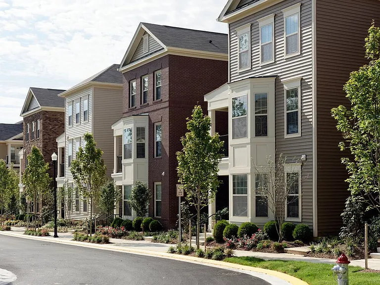 Townhome exteriors