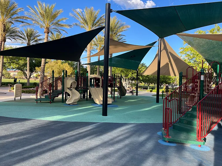 Nearby playground