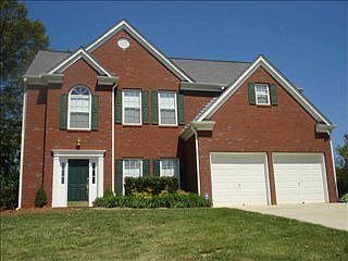 Brick front house