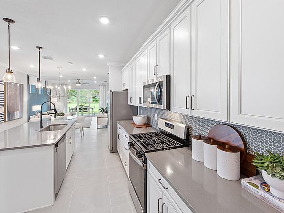 Gourmet Kitchen with Stainless Steel Appliances