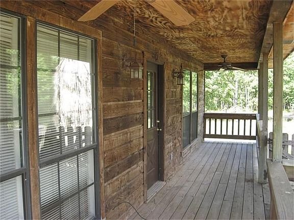 Great long covered front porch
