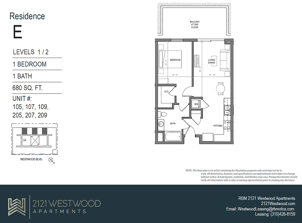 Floor plan E