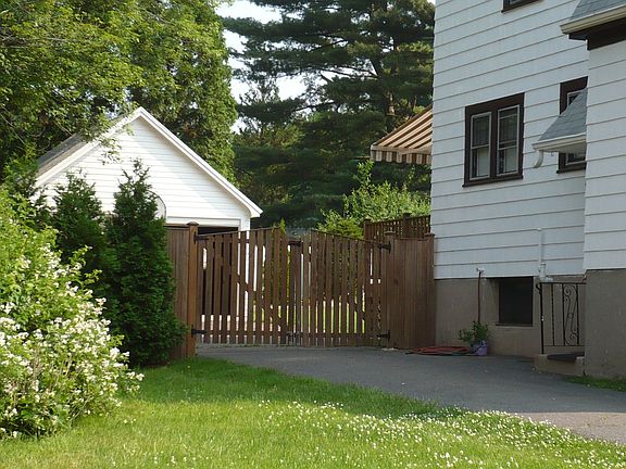 Gate across driveway
