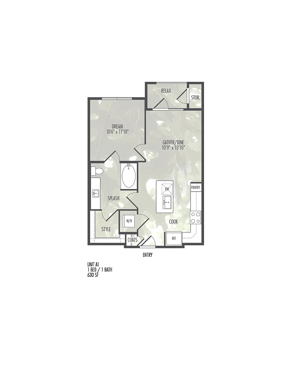 Floor plan The Sinclair