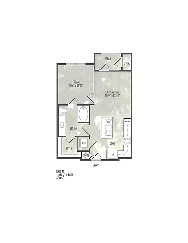 Floor plan The Sinclair