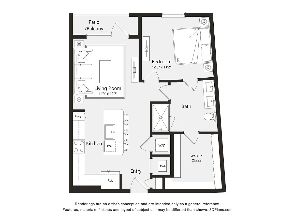 Floor plan A25