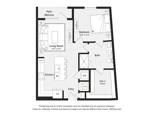 Floor plan A25