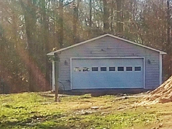 Existing attached garage