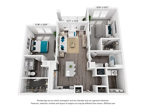 Floor plan Harlowe