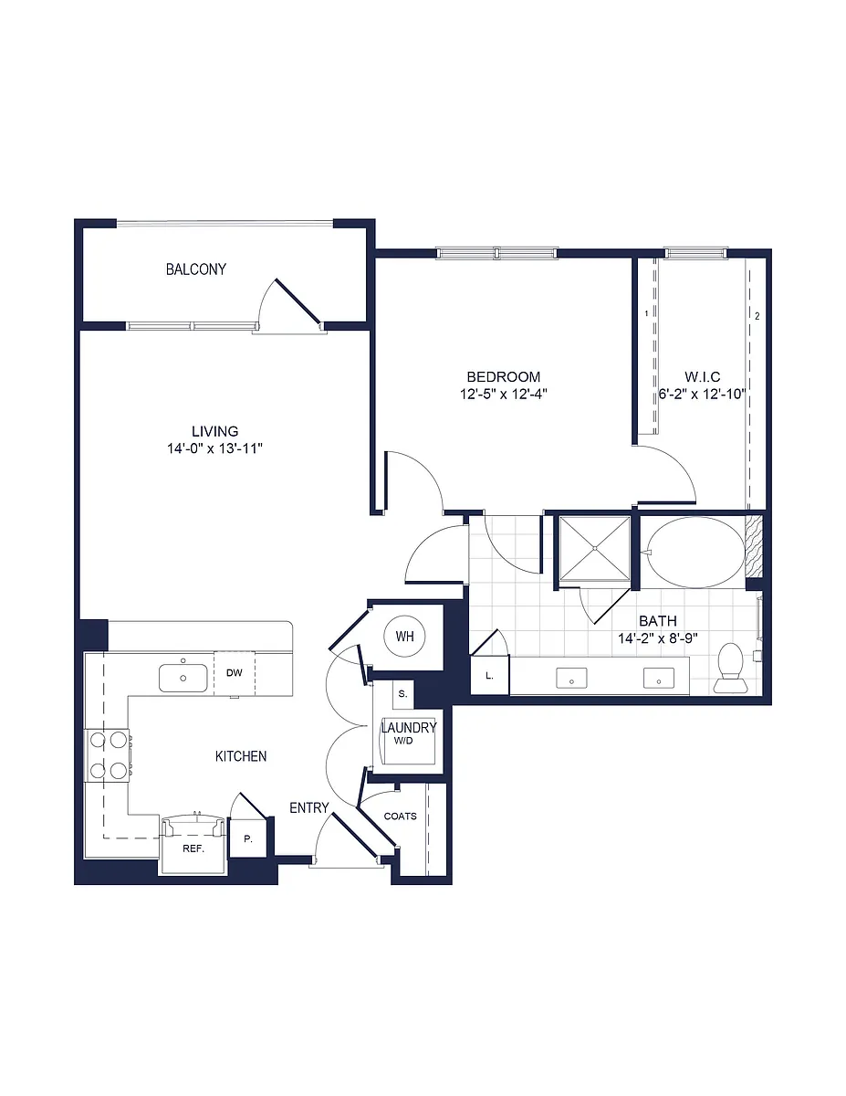 Floor plan A1-2